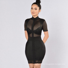 Sexy Office Wear With Sleeve Plus Size Formal Bodycon Career Dresses For Women